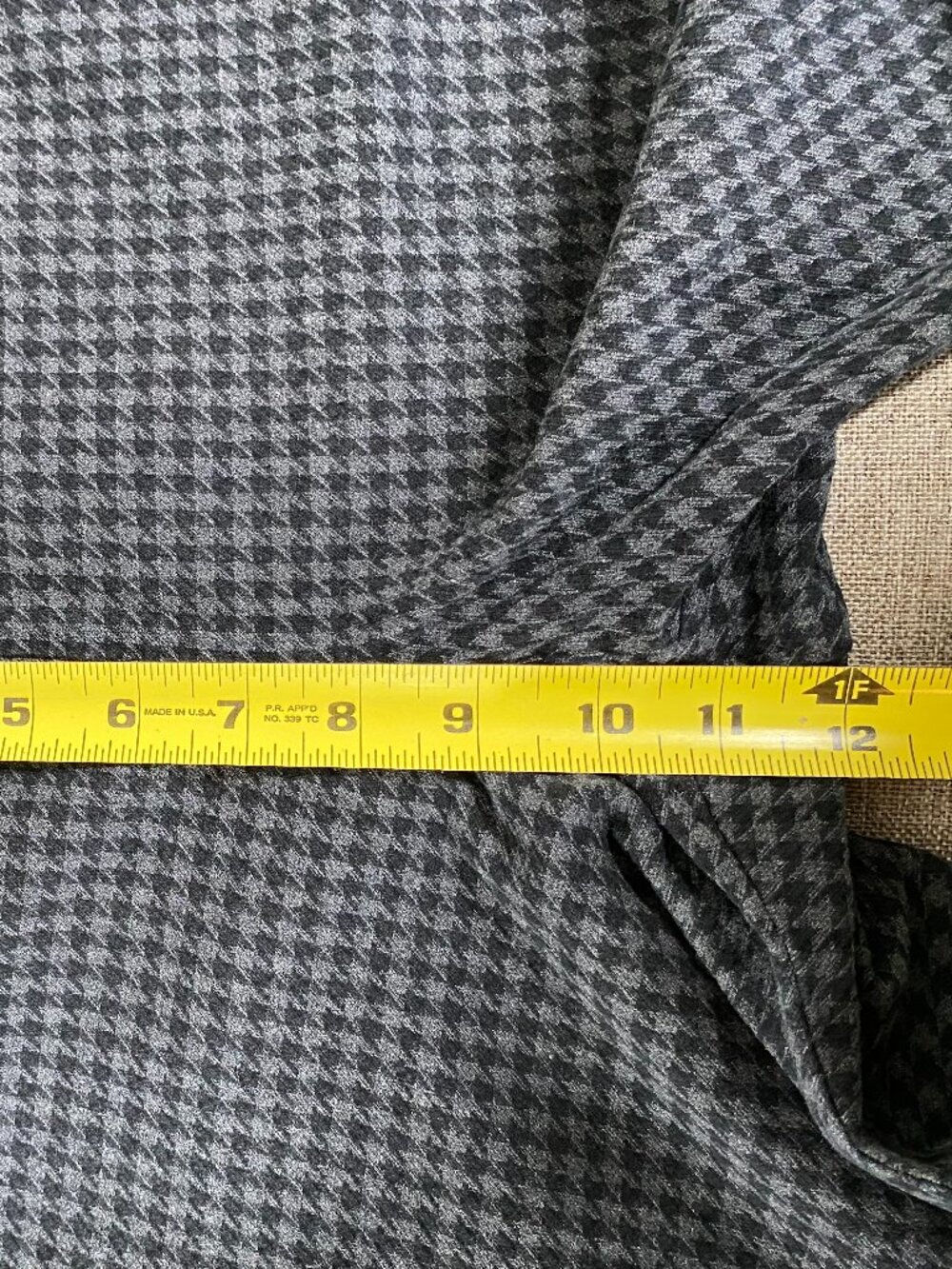 Talbots Chatham Ankle Dress Pants Women's 12 Mid Rise Multicolor Houndstooth - Picture 13 of 16